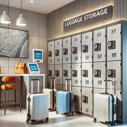 Luggage storage place